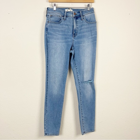 Madewell Curvy Roadtripper Benton Wash Jeans Size 29 - Picture 2 of 8